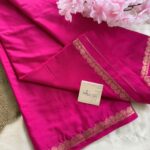 Chinmayi (Mysore crepe silk) - Hot pink