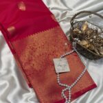 Athira (Semi silk) - Hot pink