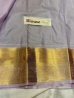 Thozhi (Kanchi Semi silk) - Parrot green - Image 5