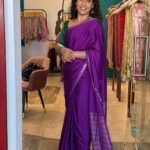 Chinmayi (Mysore crepe silk) - Royal Purple