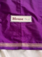 Chinmayi (Mysore crepe silk) - Royal Purple - Image 5