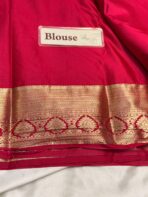 Thozhi (Kanchi Semi silk) - True red - Image 6