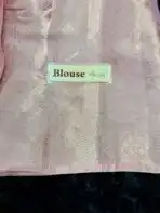 The Paisleys (Banarasi silk) - Baby pink - Image 5
