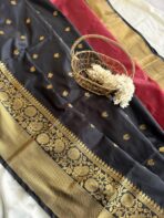 Mani (Banarasi Wam silk) - Maroon - Image 2