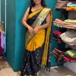 Mani (Banarasi Wam silk) - Mustard