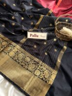 Mani (Banarasi Wam silk) - Maroon - Image 4