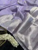 The Paisleys (Banarasi silk) - Lilac
