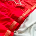 Chinmayi (Mysore crepe silk) - Ferrari Red
