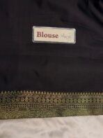 Rasika (Semi silk) - Rust  Orange - Image 6