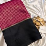 Rasika (Semi silk) - Hot pink