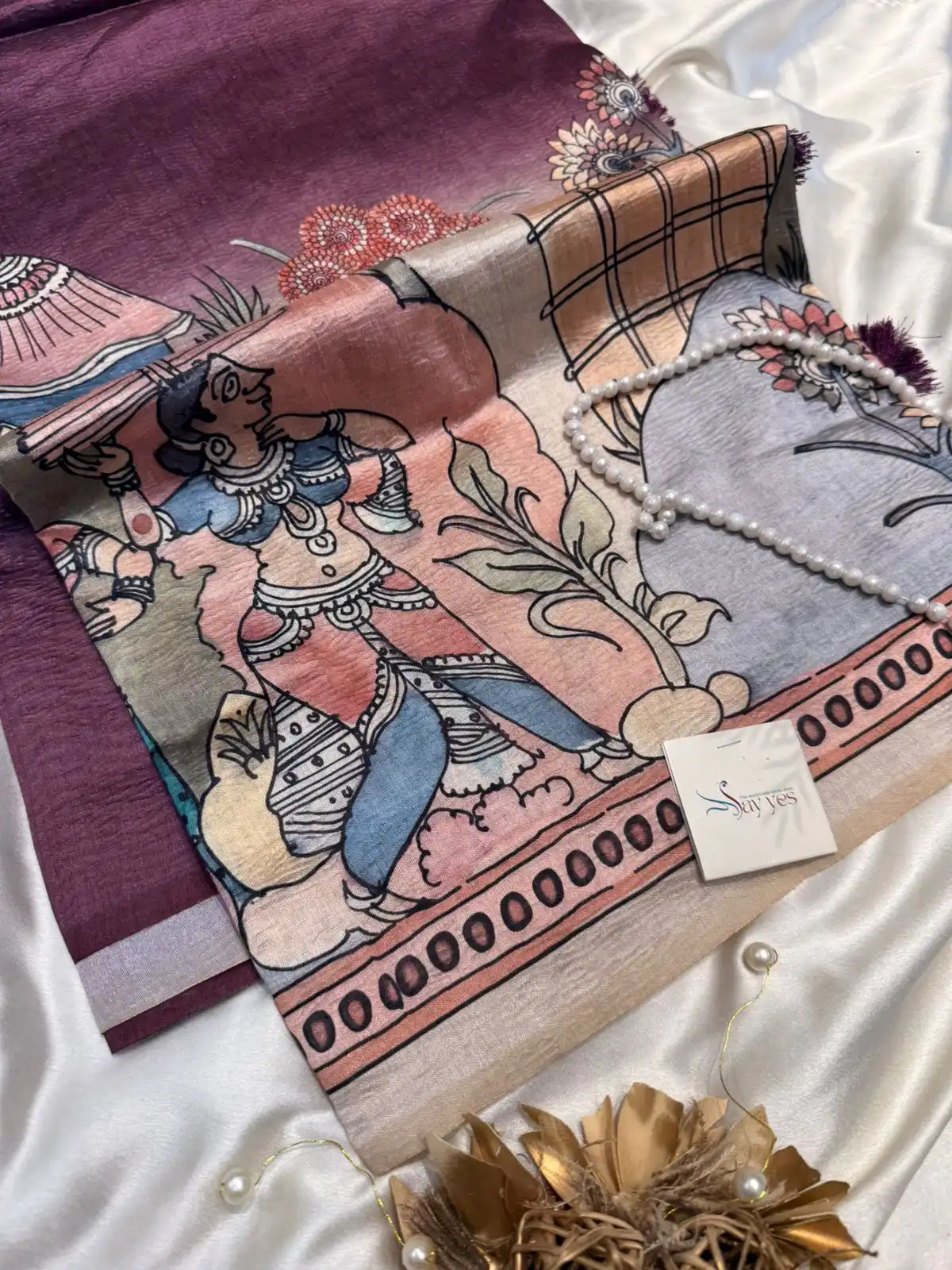 8619e2d5-0190-4763-97f9-583d87366a50 Vaani (Semi Tussar) - Wine - Image 1