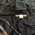 Dilruba (Viscose georgette) - Black2