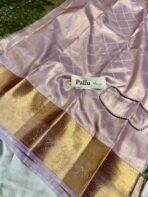 Thozhi (Kanchi Semi silk) - Parrot green - Image 4
