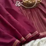 Chinmayi (Mysore crepe silk) - Sangria
