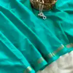 Chinmayi (Mysore crepe silk) - Turquoise