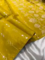 Amara (Embroidered Kota) - Warm Mustard - Image 2