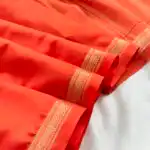 Chinmayi (Mysore crepe silk) - Neon Orange