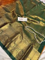 Thozhi (Kanchi Semi silk) - Honey glazed - Image 5