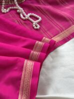 Chinmayi (Mysore crepe silk) -Pretty Pink