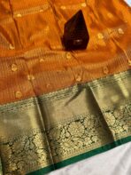 Thozhi (Kanchi Semi silk) - Honey glazed - Image 2