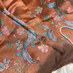 Vaani (Semi Tussar) - Brown