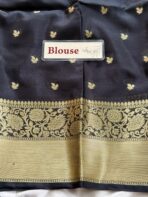 Mani (Banarasi Wam silk) - Mustard - Image 5