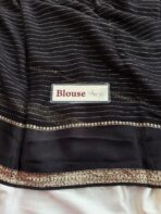 Dilruba (Viscose georgette) - Black2 - Image 4