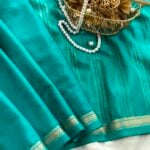 Chinmayi (Mysore crepe silk) - Persian green
