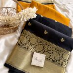 Mani (Banarasi Wam silk) - Mustard