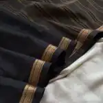 Chinmayi (Mysore crepe silk) - True black