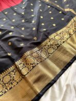 Mani (Banarasi Wam silk) - Maroon - Image 5