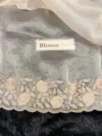 Jenifer (Glass Organza) - Ivory - Image 5
