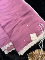 Anvika ( Chanderi cotton) - Amethyst - Image 2