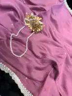 Anvika ( Chanderi cotton) - Amethyst - Image 3