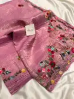 Floré (Fendi silk) - Mauve pink