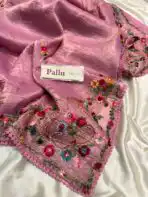Floré (Fendi silk) - Mauve pink - Image 4
