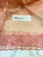 Jenifer (Glass Organza) - Peach - Image 5