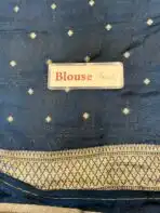 Yamini (Viscose silk) - Peacock blue - Image 6