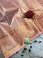 Thozhi (Kanchi Semi silk) - Peach