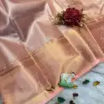 Thozhi (Kanchi Semi silk) - Peach