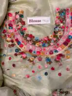 Floré (Fendi silk) - Pale Sage - Image 5