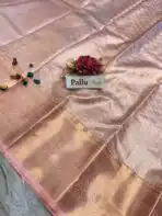 Thozhi (Kanchi Semi silk) - Peach - Image 4