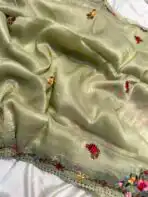 Floré (Fendi silk) - Pale Sage - Image 3