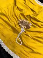 Anvika ( Chanderi cotton) - Mustard - Image 3