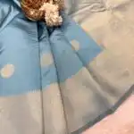 Athira (Semi silk) - Ice blue