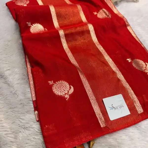 Yamini (Viscose silk) - Red