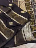 Yamini (Viscose silk) - Black - Image 2