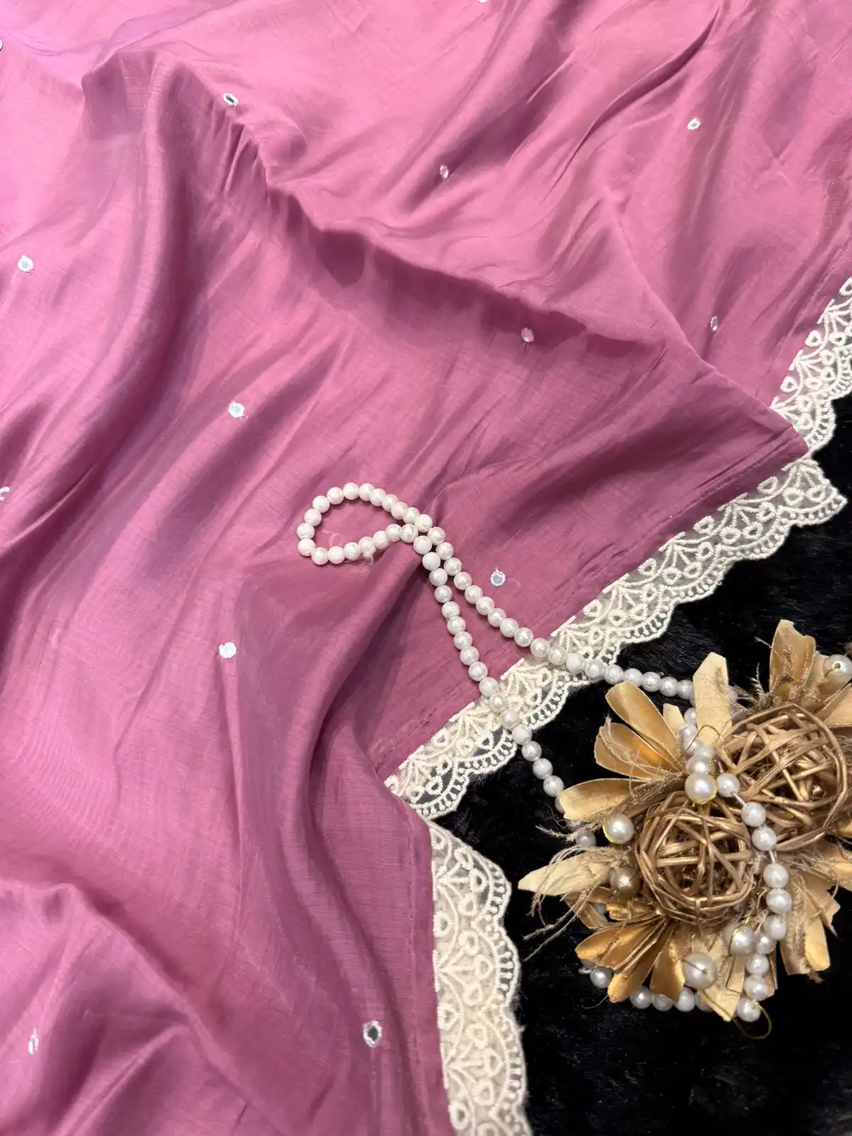 88220eba-0ba0-4fe2-9184-db710418b6d3 Anvika ( Chanderi cotton) - Amethyst - Image 1
