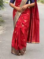 Dorothy (Kanchi Soft silk) - Raspberry pink - Image 7
