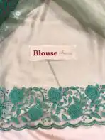 Jenifer (Glass Organza) - Emerald Green - Image 6